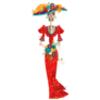 La Calavera Catrina Elegant Skeleton Illustration