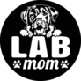 Lab Mom Sticker