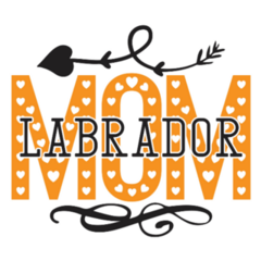 Labrador Mom -Mothers Day Sticker