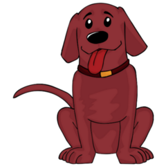 Labrador Tongue Out Sticker