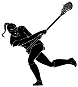 Lacrosse Female Swing Stick Sticker