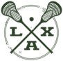 Lacrosse Lax Vintage Style Stamp Sticker
