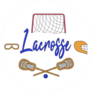 Lacrosse Players And Sportive Equipment Sticker