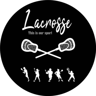 Lacrosse Poster This Is Our Sport Sticker