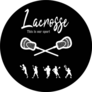 Lacrosse Poster This Is Our Sport Sticker