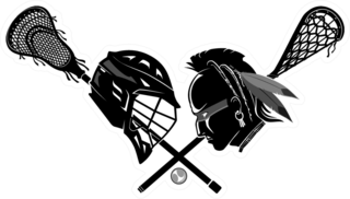 Lacrosse Versus Now And Then Sticker