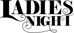 Ladies Night Text Sticker
