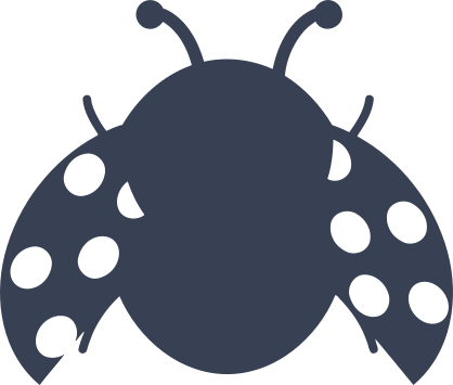 Ladybug In Flight Sticker