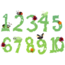 Ladybug Number Sticker Sheet