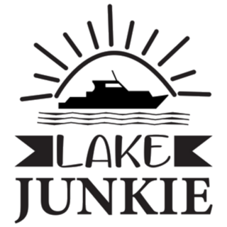 Lake Junkie Summer Sticker