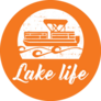 Lake Life Pontoon Boat Sticker