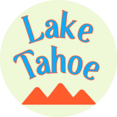 Lake Tahoe Simply Lake Sticker
