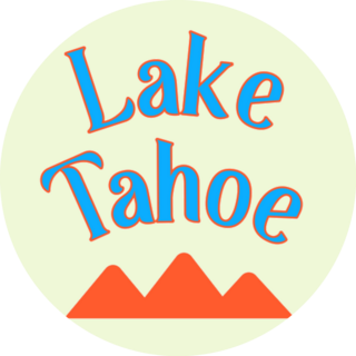 Lake Tahoe Simply Lake Sticker