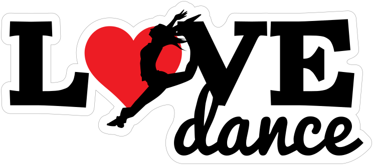 Landing Love Dance Sticker