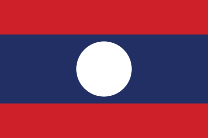 Laos Flag Sticker