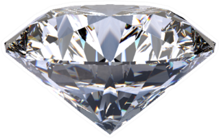 Large Clear Diamond Jeweler Sticker