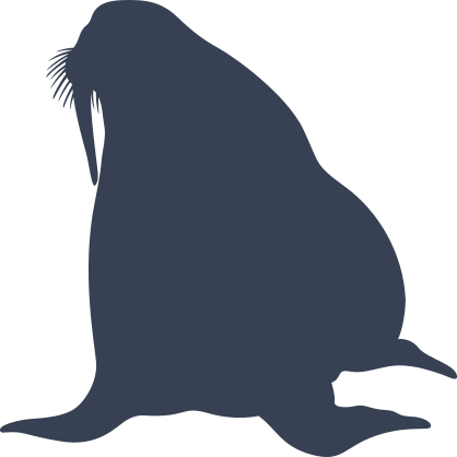 Large Walrus Sticker