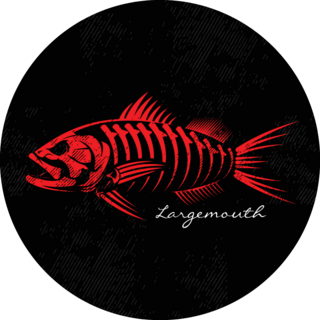 Largemouth Bass Fish Sticker