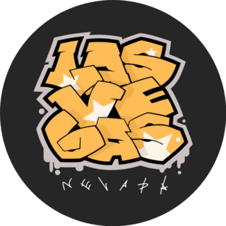 Las Vegas Nevada Graffiti Lettering Sticker