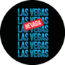 Las Vegas Nevada Typography Sticker