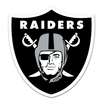 Las Vegas Raiders NFL Logo Sticker