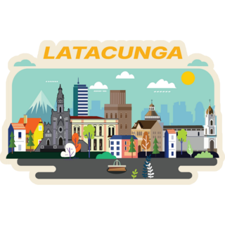 Latacunga City Ecuador Sticker