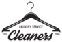 Laundry Service Clothing Hanger Logo Sticker