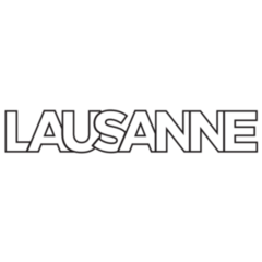 Lausanne In Switzerland Emblem Sticker