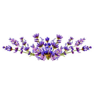 Lavender Arrangement Sticker
