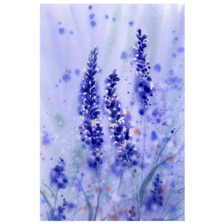 Lavender Artwork Sticker