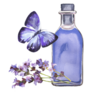 Lavender Bottle Sticker