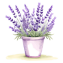 Lavender Can Sticker