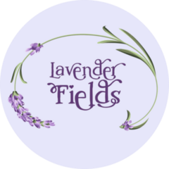 Lavender Fields Font Sticker