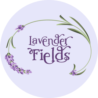 Lavender Fields Font Sticker