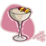 Lavender French 75 Sticker