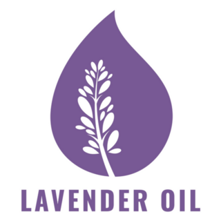 Lavender Oil Logo Sticker