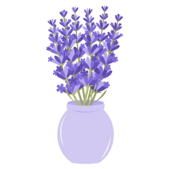 Lavender Sprigs Sticker