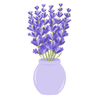 Lavender Sprigs Sticker