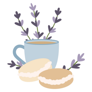 Lavender Treats Sticker