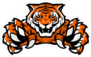 Leaping Tiger Sticker