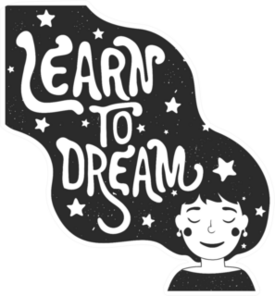Learn To Dream Sticker