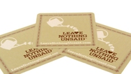 Leave Nothing Unsaid Custom Rounded Rectangle Stickers