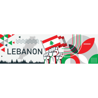 Lebanon Banner Sticker