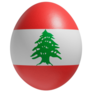 Lebanon Egg Sticker