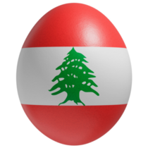 Lebanon Egg Sticker
