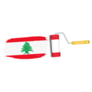 Lebanon Flag Paint Sticker
