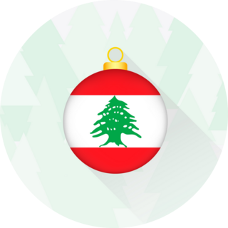 Lebanon Ornament Sticker