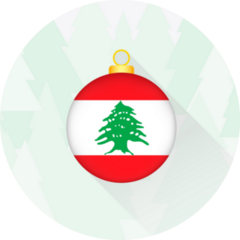 Lebanon Ornament Sticker