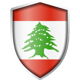 Lebanon Shield Sticker