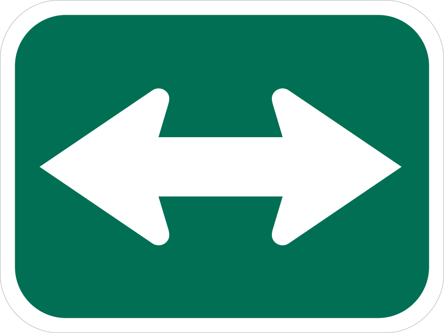 Left Or Right Sticker - 50+ Color Options!